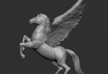 大型飛馬銅雕塑 商業(yè)街廣場(chǎng)雕塑 古銅色擺件