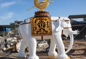 酒店小象雕塑，迪士尼主題，噴漆工藝