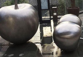 燈光櫻桃雕塑 懸空餐飲店水果雕塑 商業(yè)街雕塑