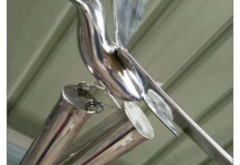 大型竹子雕塑 鍛造發(fā)光竹類雕塑 房地產(chǎn)植物雕塑