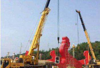 彩繪燈籠雕塑 景觀雕塑 街頭雕塑