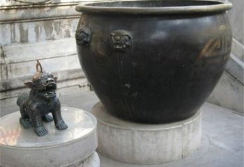 傳統(tǒng)鐵缸雕塑