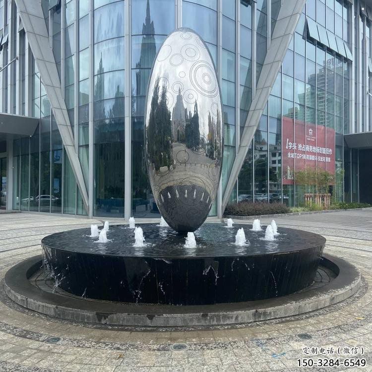 圓球雕塑通用，彩鋼制作，圓球噴泉雕塑廠家指用