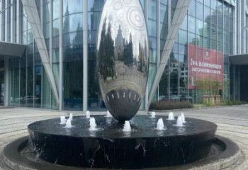 圓球雕塑通用，彩鋼制作，圓球噴泉雕塑廠家指用