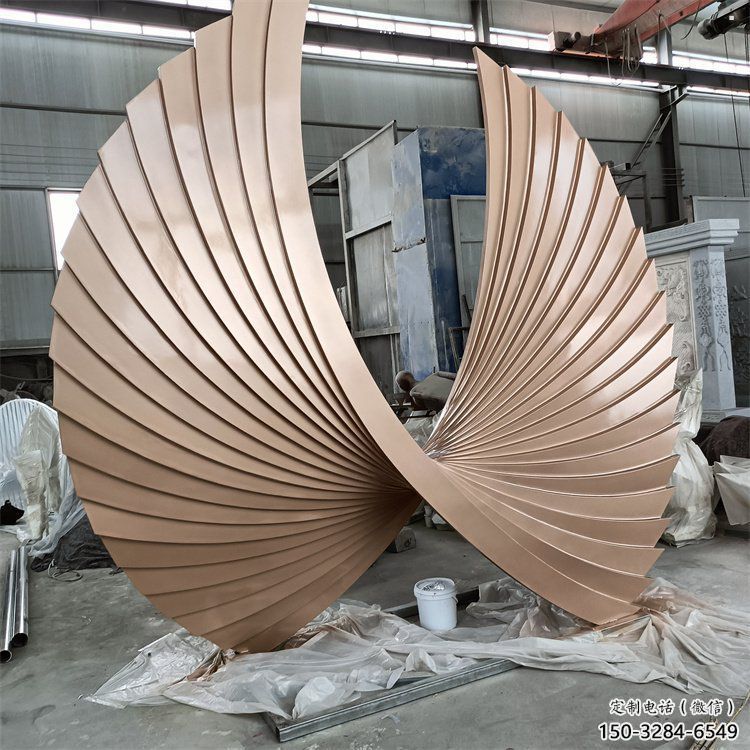 屯昌羽翼雕塑常用，景觀概念，不銹鋼羽翼雕塑展品