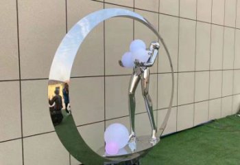 建鄴仙子雕塑展品，公園小品，景觀圓環(huán)仙子雕塑生產(chǎn)商