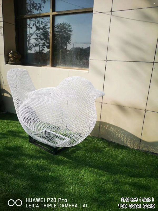 宜春鏤空鳥雕塑供需，透雕系列，鐵藝小鳥雕塑制造商