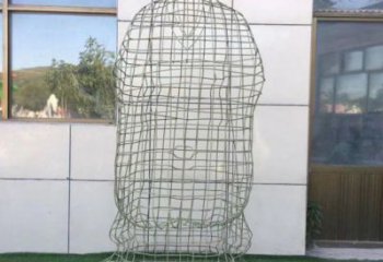 宜春鏤空孔子雕塑訂做，景區雕塑，鐵藝古代人物雕塑定價