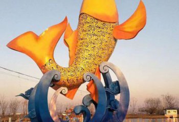 贛州園林鯉魚(yú)雕塑