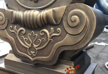 泰安抱箍鑄造觀賞型，露天雕塑，鑄銅抱箍雕塑訂做