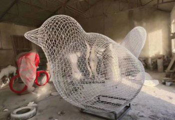 陽泉鏤空小鳥雕塑精選，陸地擺件，鐵藝鳥兒雕塑精品