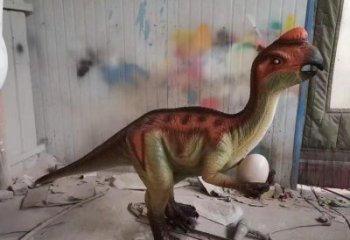 安康抽象恐龍雕塑制造，動物雕塑，玻璃鋼恐龍雕塑展品