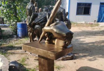 涼山手握鋼筆雕塑，街道標識，玻璃鋼手握鋼筆雕塑廠家