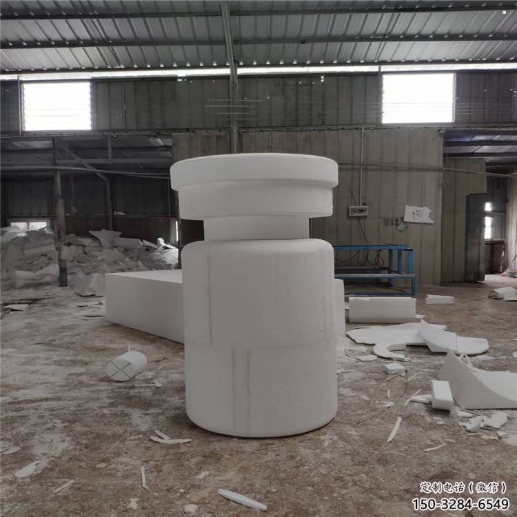 江干仿真藥瓶雕塑，美陳藝術(shù)類，玻璃鋼藥瓶子雕塑廠家