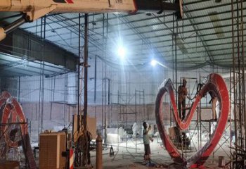 城關(guān)景觀love雕塑選定，美陳雕塑，現(xiàn)代燈光love雕塑優(yōu)選