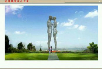 玉溪鏤空人物雕塑承接，陸地?cái)[件，鐵藝字母人物雕塑制造商