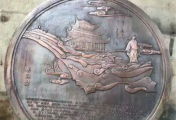 雙橋純銅浮雕專供，城堡雕塑，城堡浮雕生產廠家